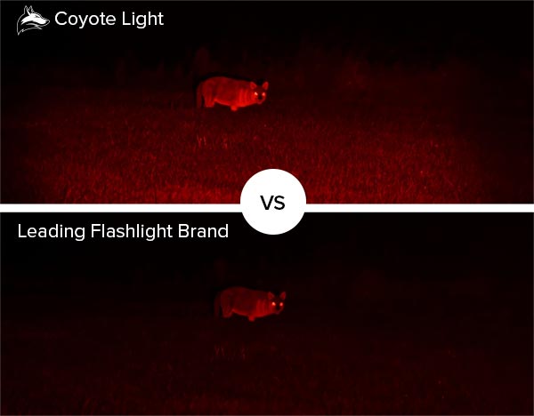 VASTFIRE Rechargeable Hunting Flashlight – Red/Green/White LED – Zoomable, Waterproof – For Coyote, Hog, Predator